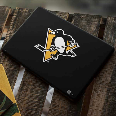 NHL Pittsburgh Penguins Solid Background Google Pixelbook Go Skin